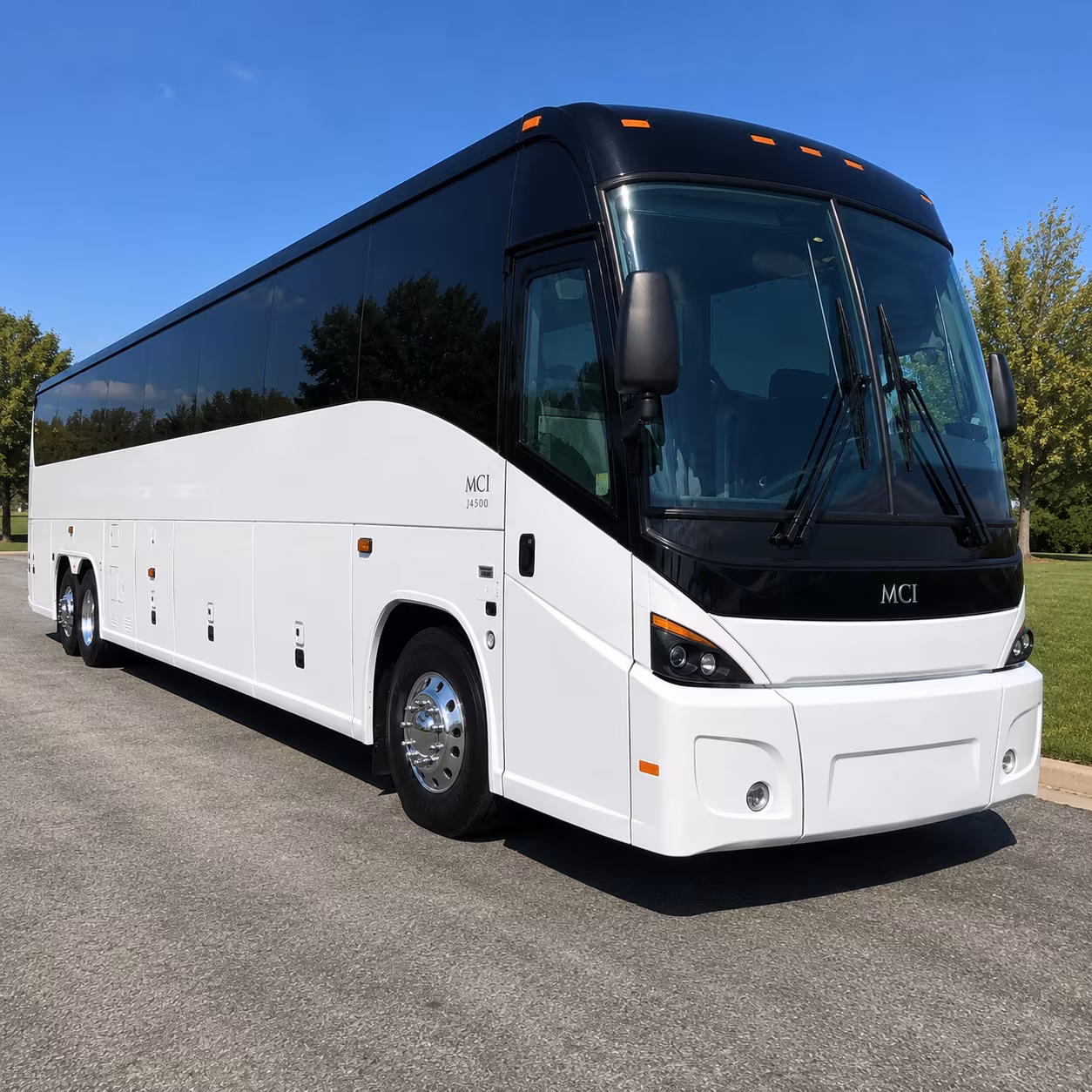 Brownsville Airport Shuttle & Transportation party bus exterior