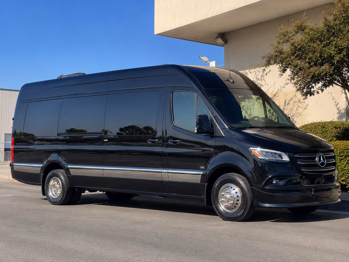 Brownsville Airport Shuttle & Transportation party bus exterior