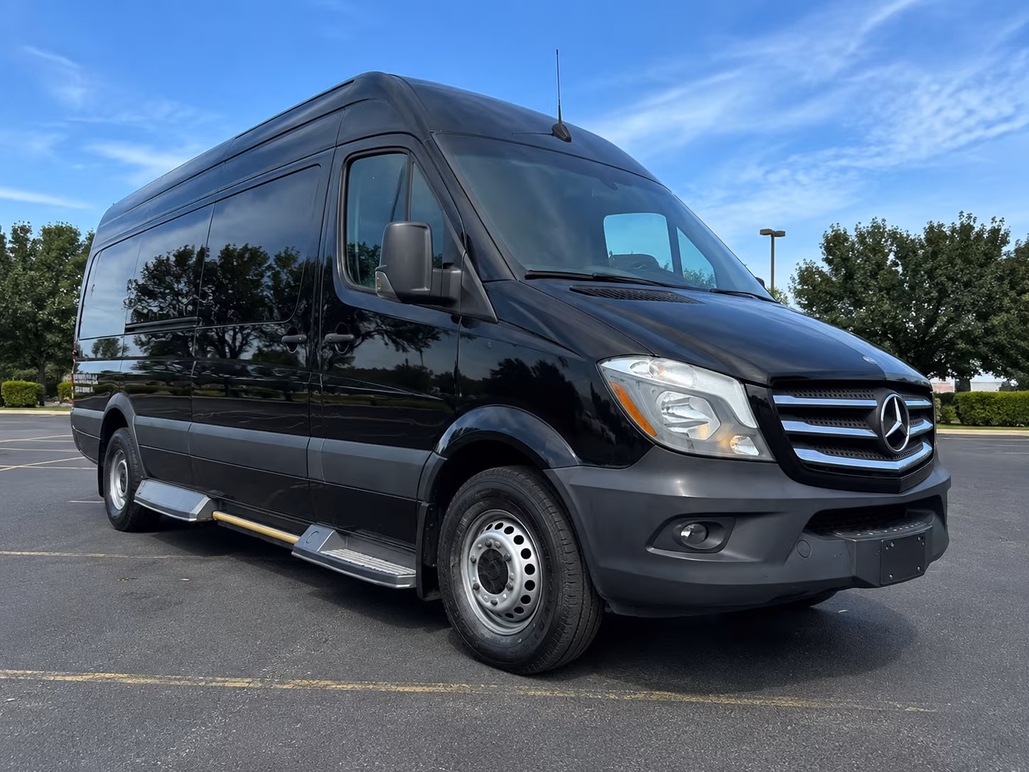 Brownsville Airport Shuttle & Transportation party bus exterior