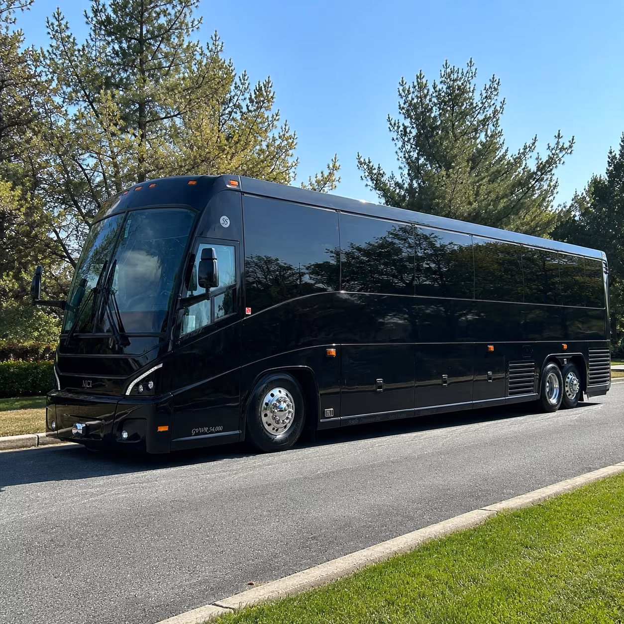 Brownsville Airport Shuttle & Transportation party bus interior