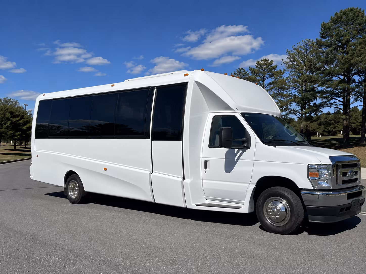 Brownsville Birthday, Sweet 16, & Quinceañera Transportation party bus exterior