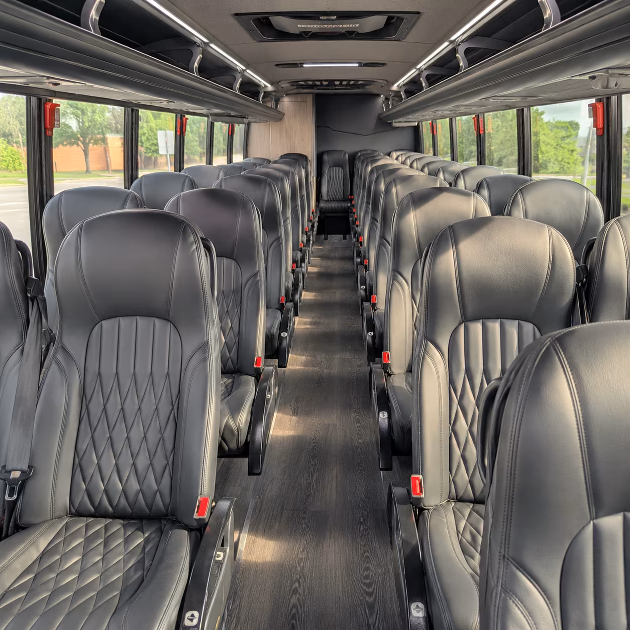Brownsville Corporate Transportation party bus exterior