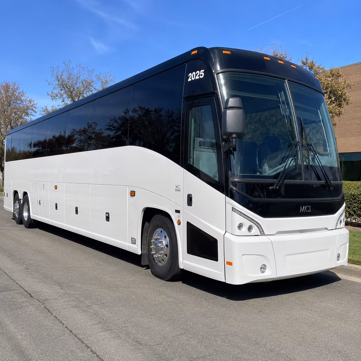 Brownsville Corporate Transportation party bus exterior