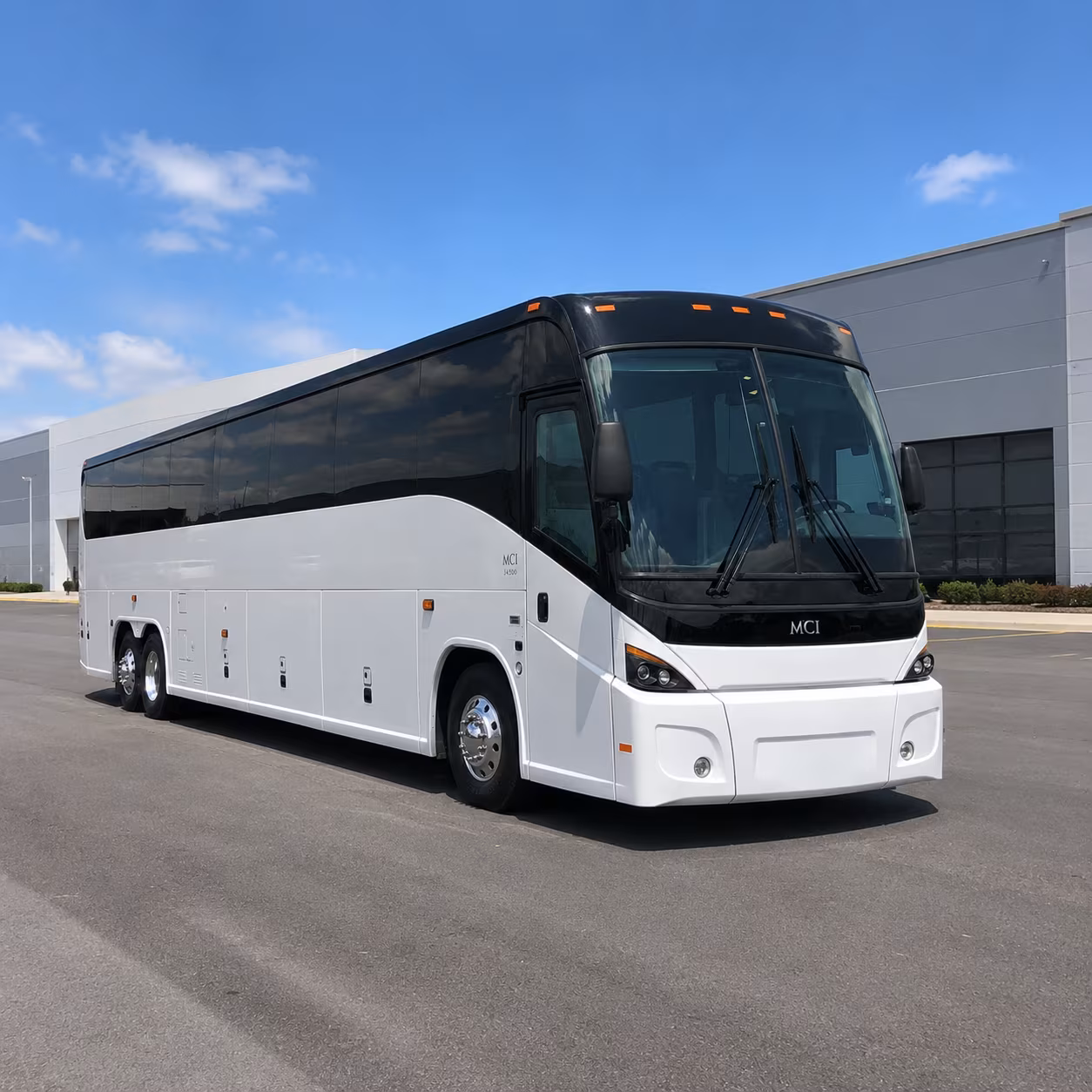 Brownsville Corporate Transportation party bus exterior
