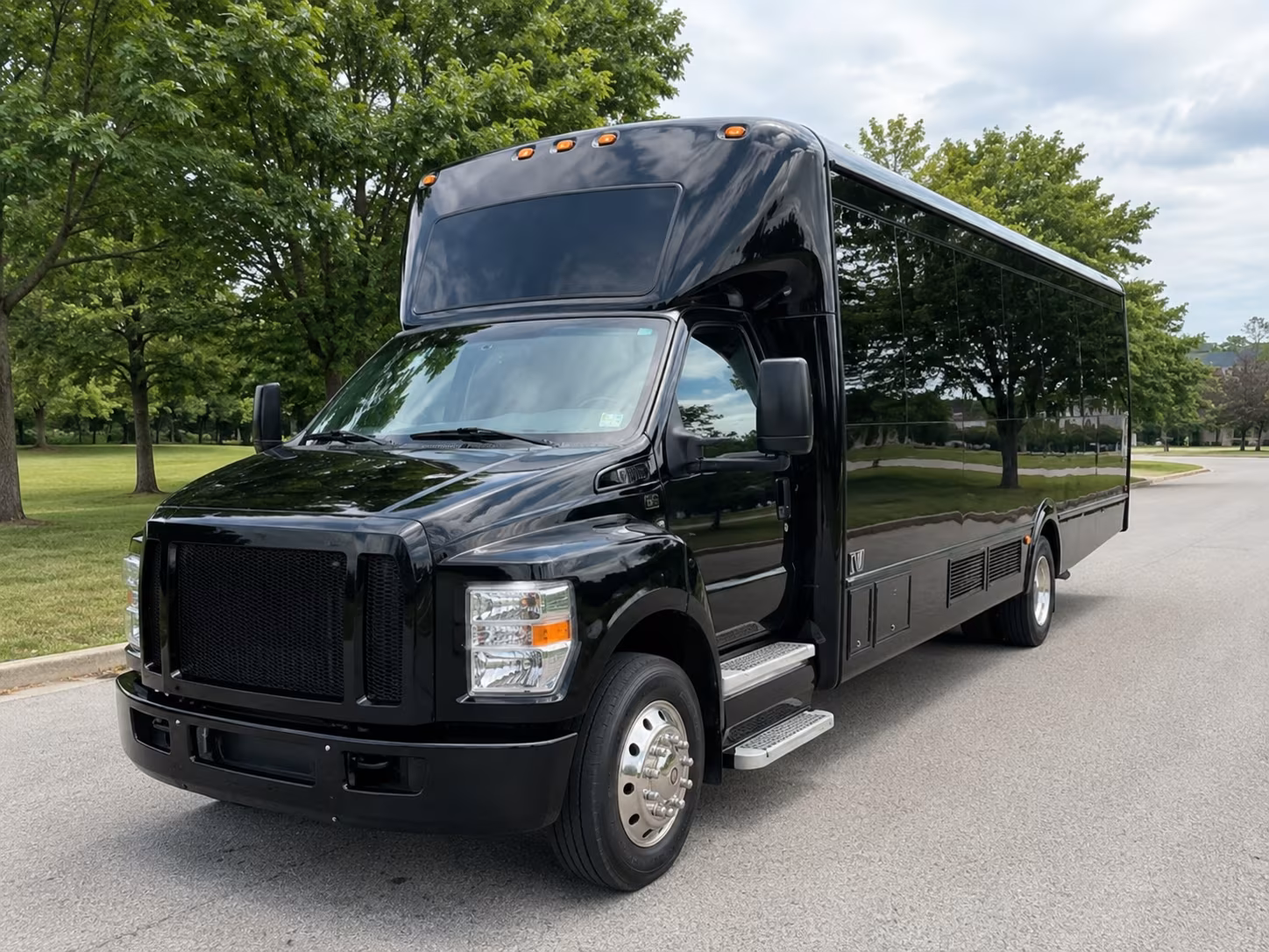 Brownsville Private Event Transportation onboard seating
