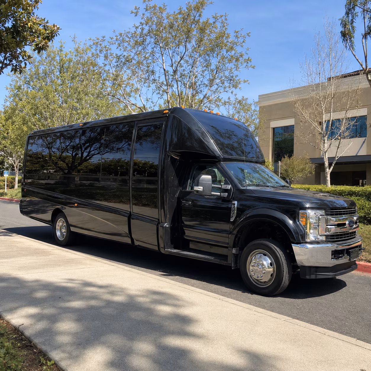 Brownsville Winery Tour & Pub Crawl Transportation party bus exterior