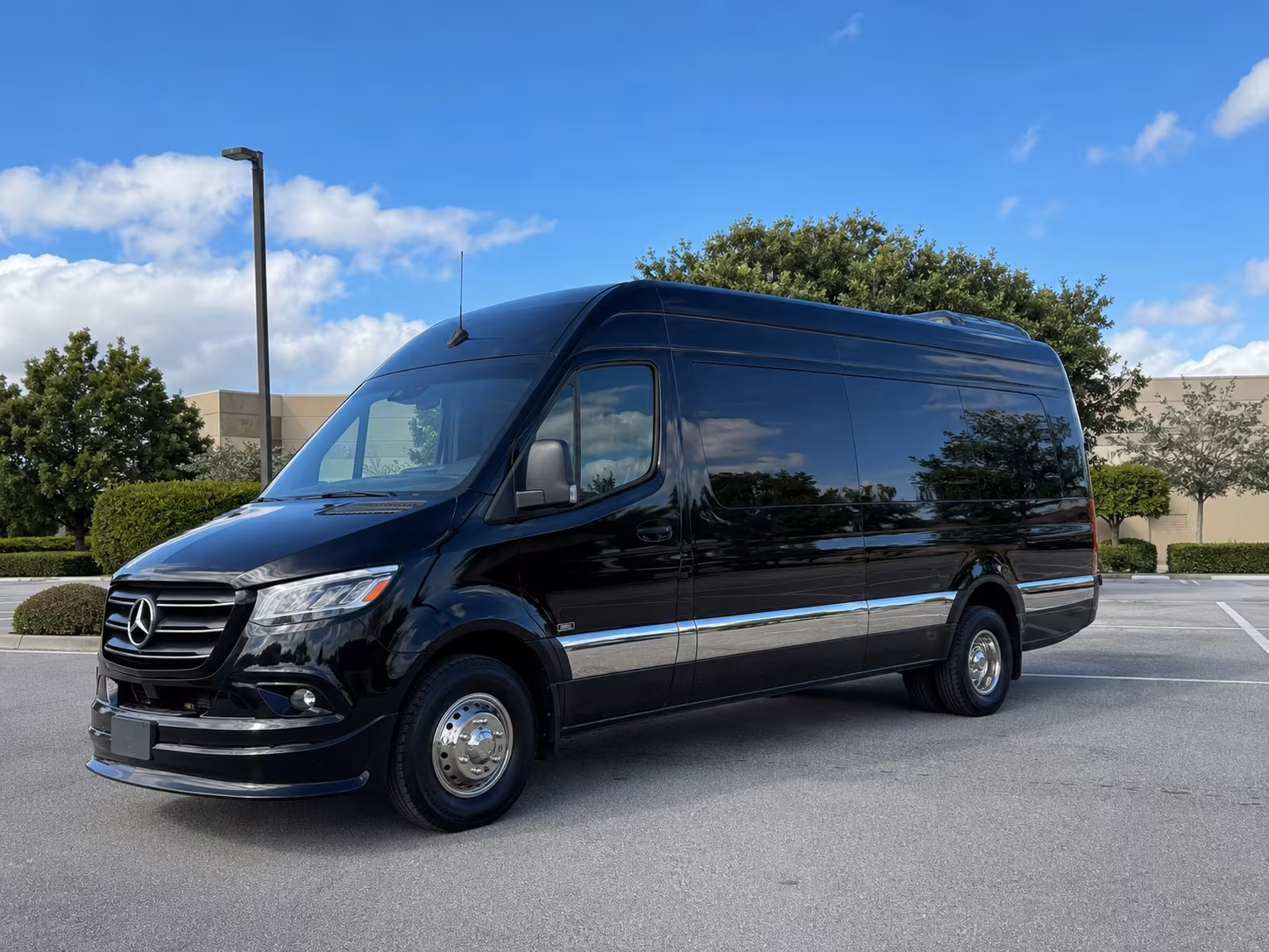 Sprinter Van Rental with Driver Exterior