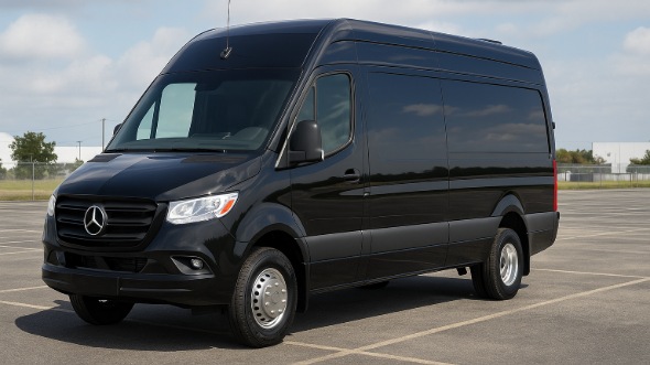 Exterior of Charter Bus Company Victoria's 18 Passenger Party Bus in Victoria