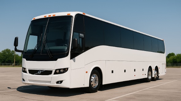 Exterior of Charter Bus Company Brownsville's ADA Charter Bus in Brownsville
