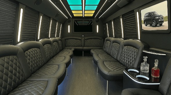 brownsville 25 passenger party bus rental